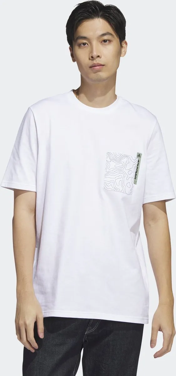 adidas Sportswear City Escape T-shirt H49665 - Wit - L
