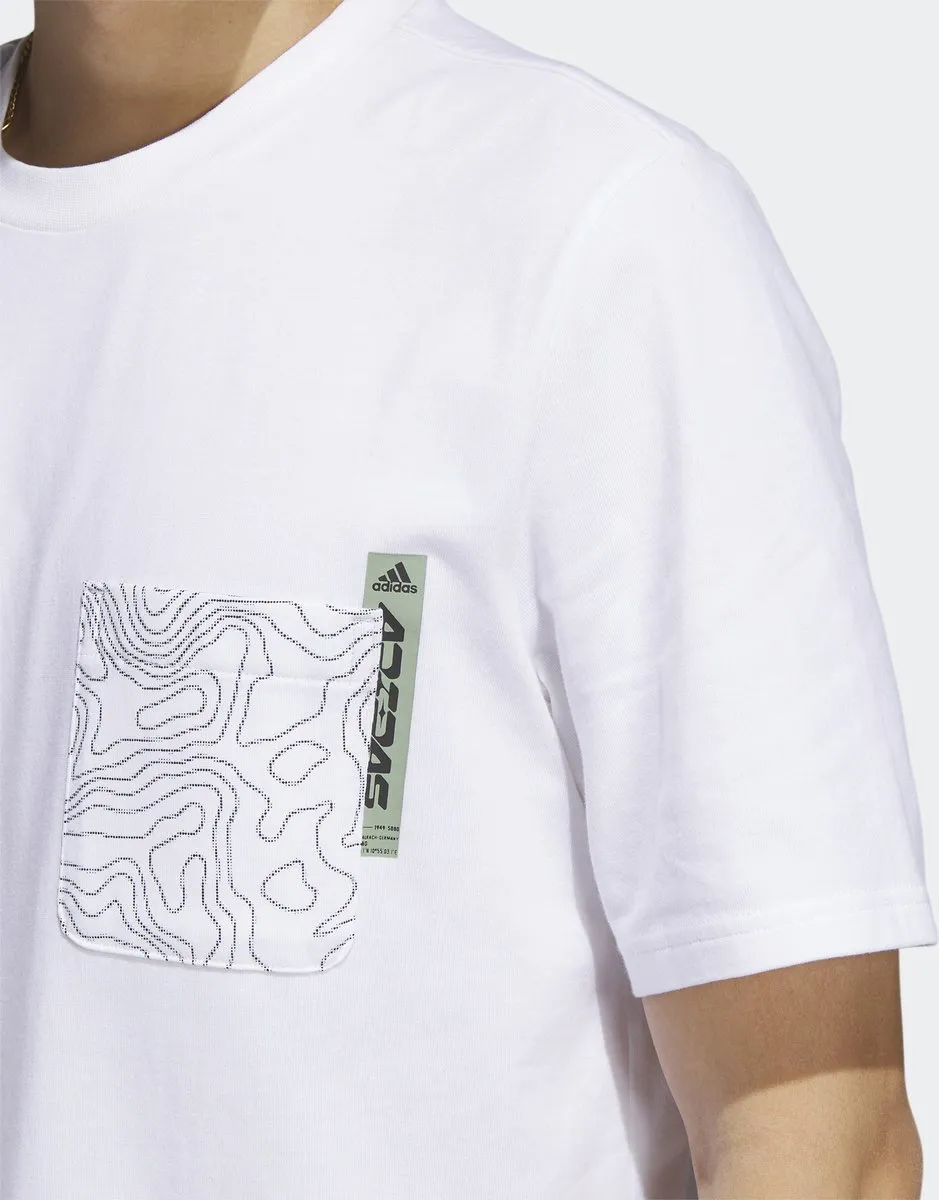 adidas Sportswear City Escape T-shirt H49665 - Wit - L