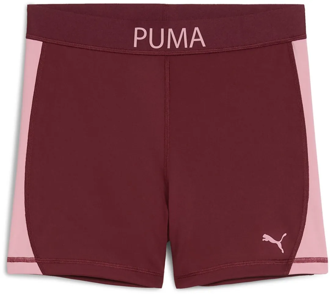 PUMA Strong 4'' Korte Leggings - L - Ruby Shimmer