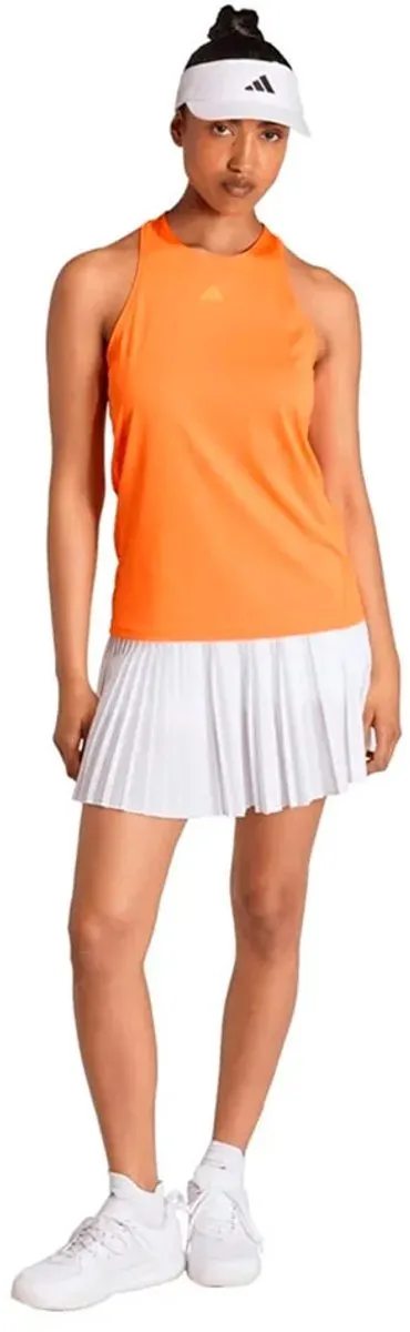 Adidas Club Tennis Climacool Mouwloos T-shirt - Oranje XS
