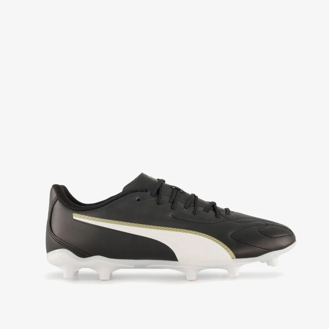 PUMA Individual King FG Voetbalschoenen - Maat 41 - Zwart