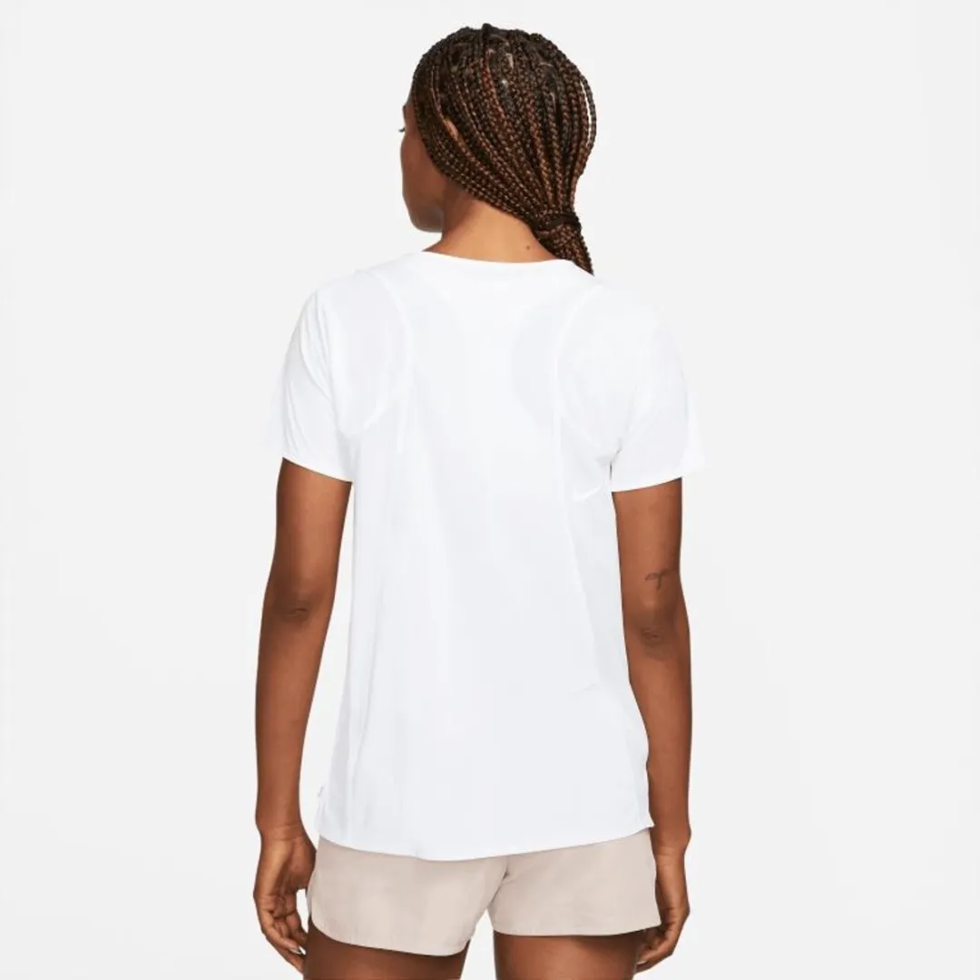Nike Dri-FIT Race Hardloop T-shirt Dames - Wit