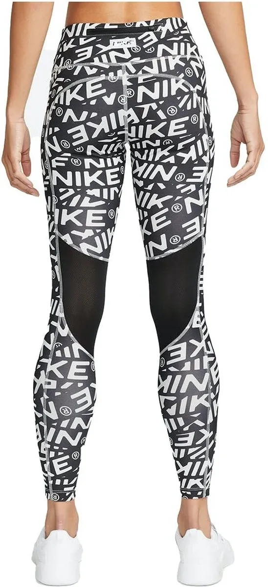 Nike Dri-FIT Fast Sportlegging S - Zwart