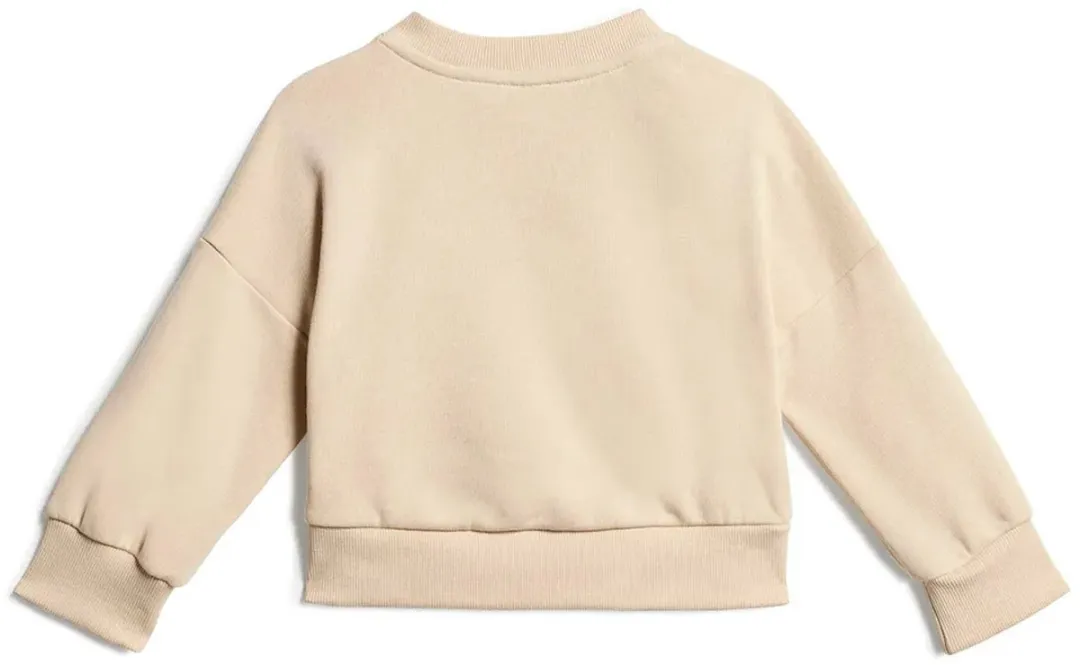 Adidas Seasonals Sweat Set - Crystal Linen/Wit - 2-3 jaar