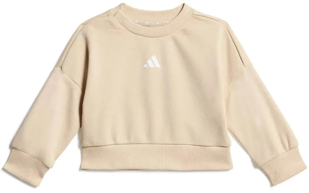 Adidas Seasonals Sweat Set - Crystal Linen/Wit - 2-3 jaar
