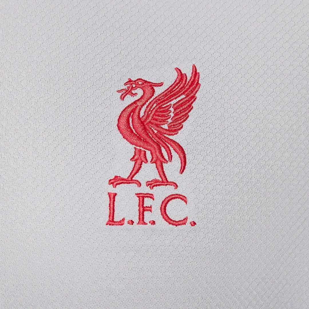 Nike Liverpool FC Strike 3e Shirt Heren - Maat L - Grijs/Rood/Geel