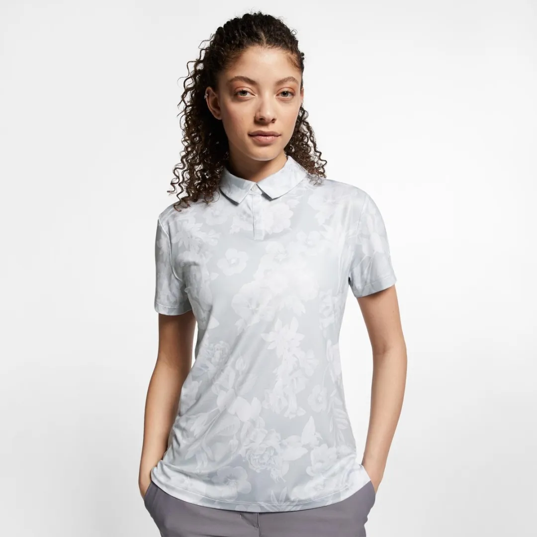 Nike Dri-FIT AOP Sport Polo Dames S