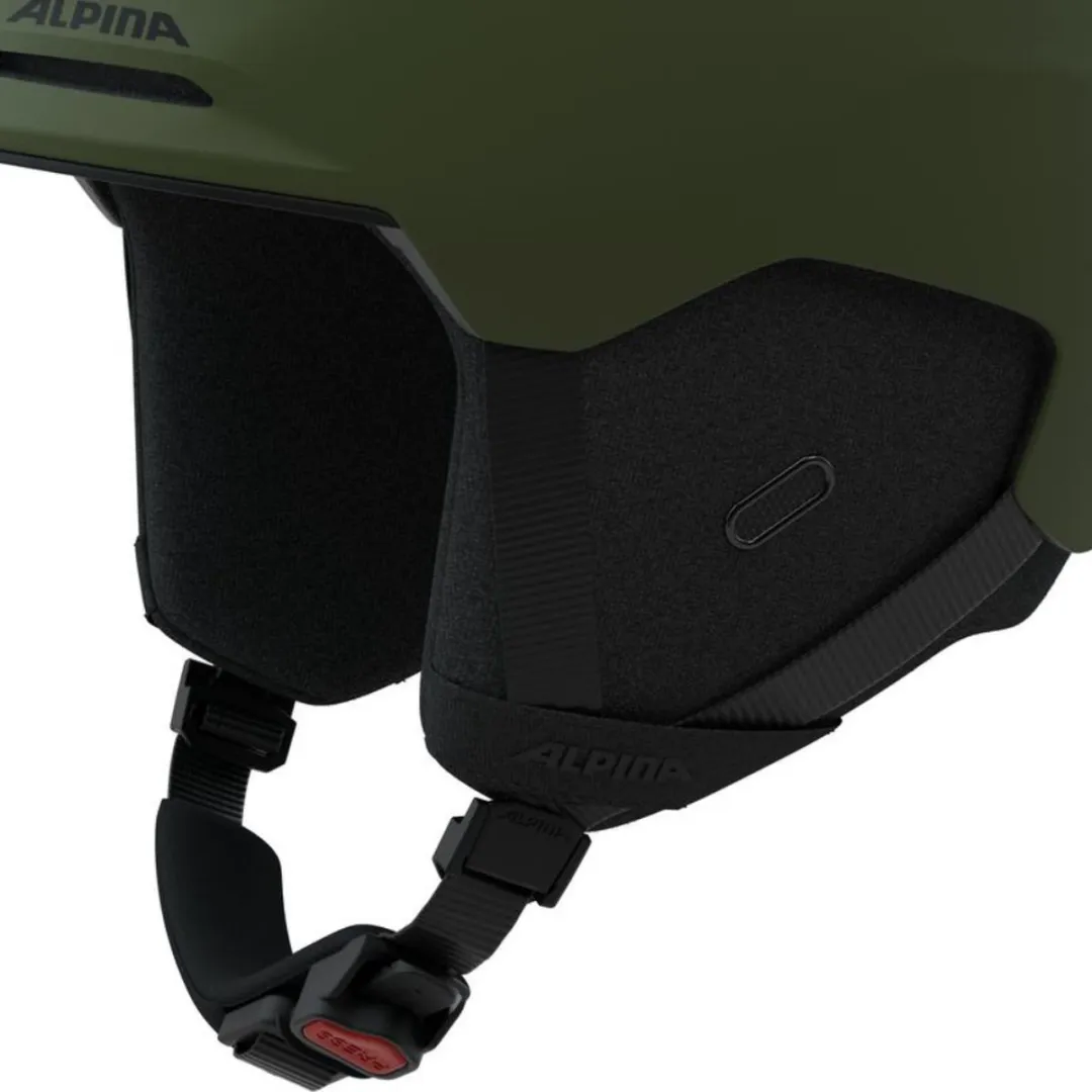 Alpina Brix Skihelm - Maat S 51-55cm - Olive Matt