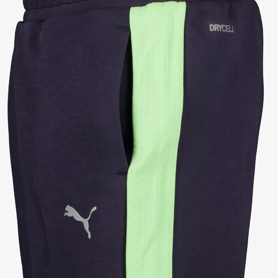 PUMA Evostripe DK Kinder Joggingbroek 152/158 - Blauw/ Groen