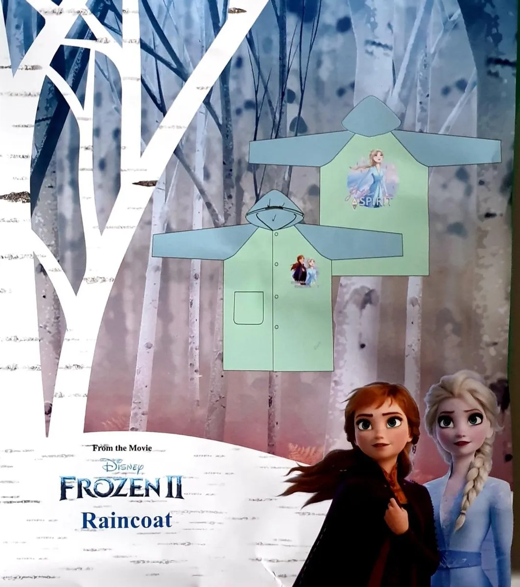 Disney Frozen 2 Regenjas 98/104