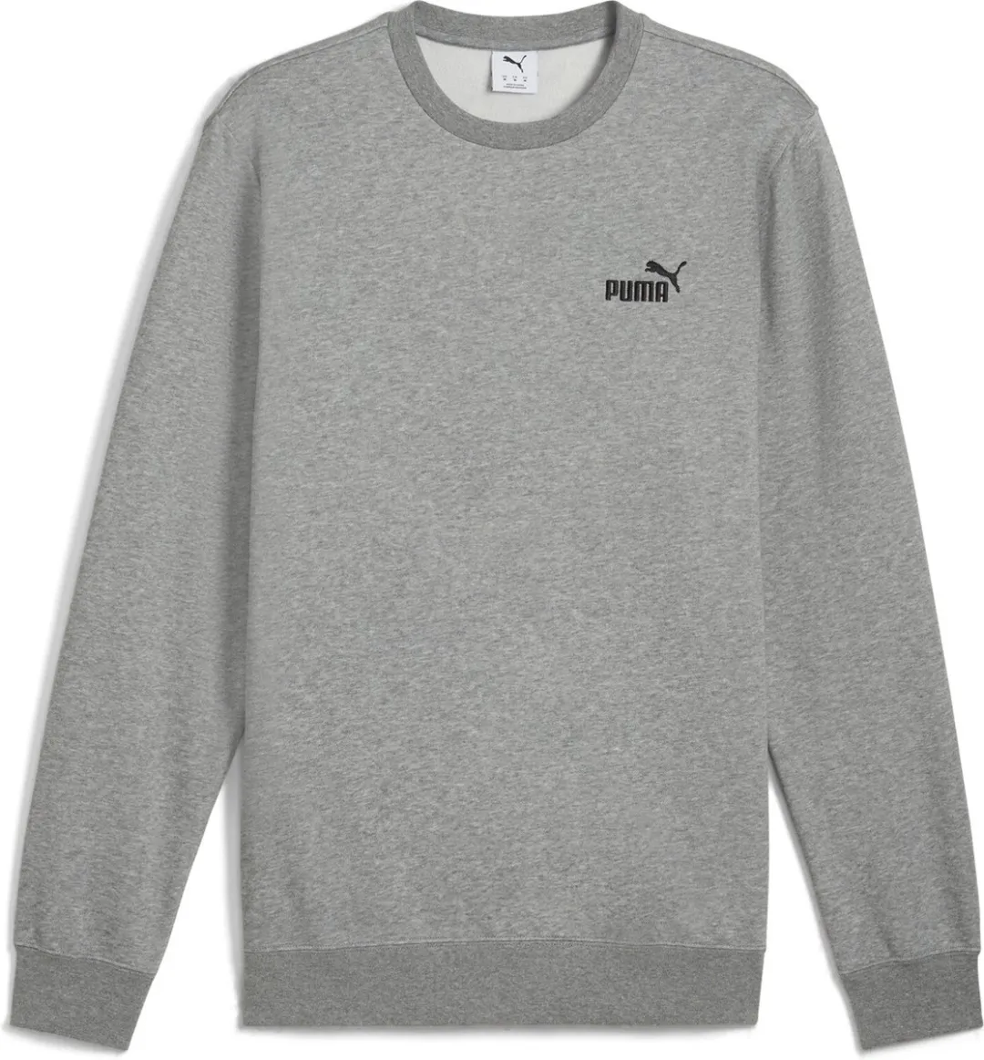 PUMA ESS Small No. 1 Logo Crew Heren Trui - Grijs
