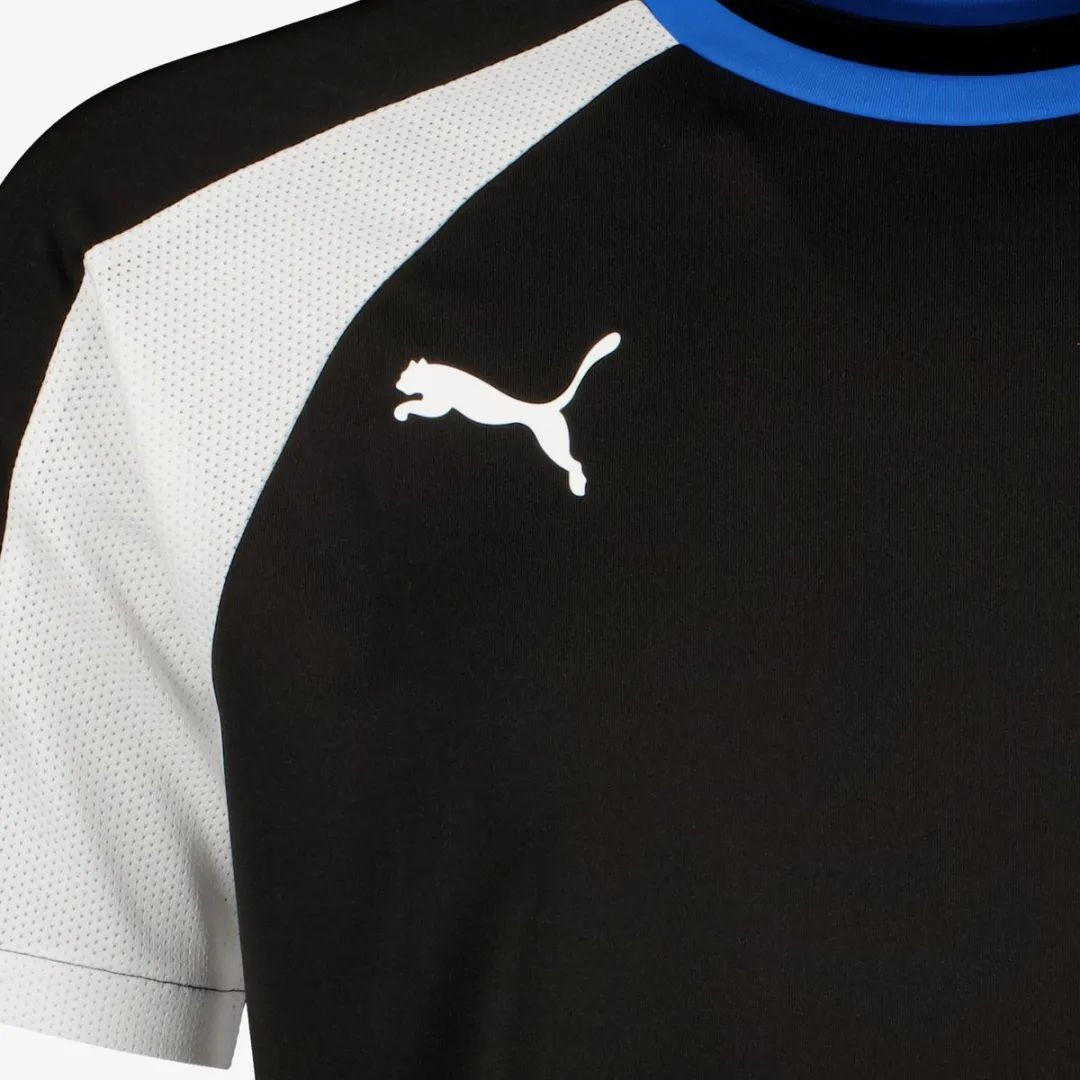 PUMA IndividualLIGA Heren T-shirt - Maat L - Zwart/Wit