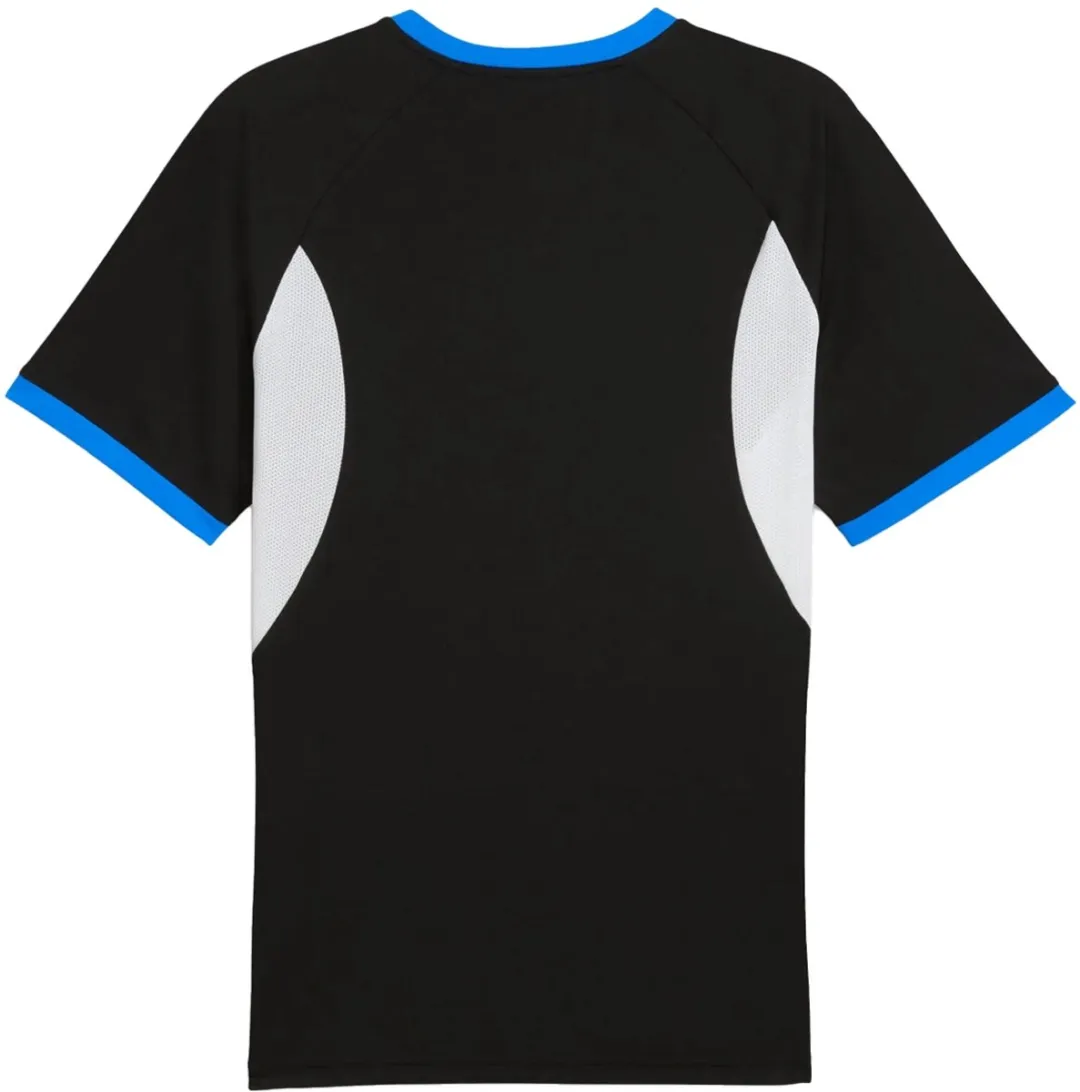 PUMA IndividualLIGA Heren T-shirt - Maat L - Zwart/Wit