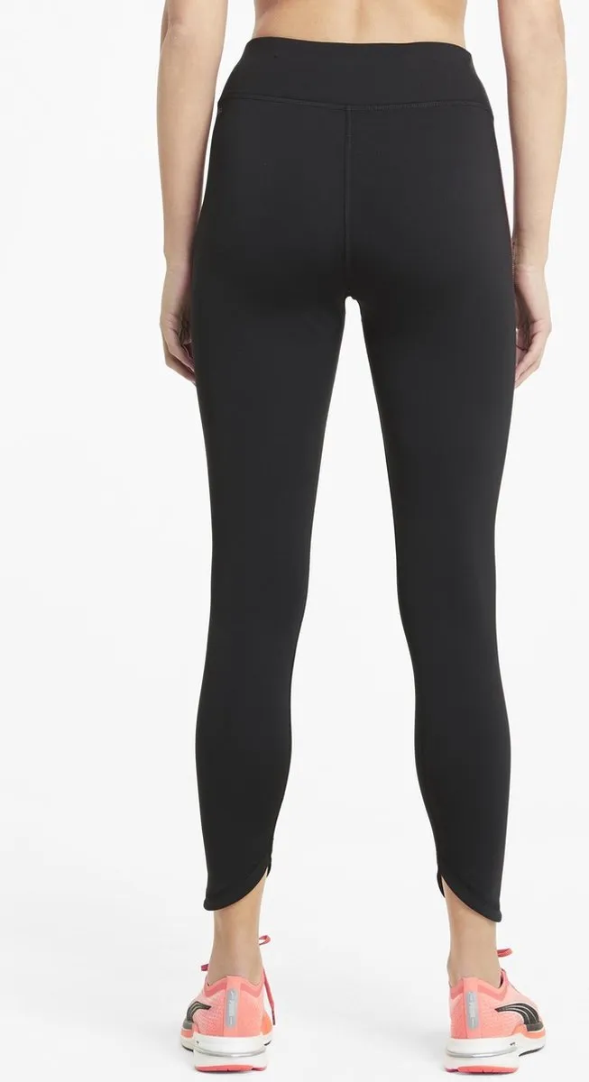 PUMA Run Launch Regular Rise 7/8 Sportlegging M - Zwart