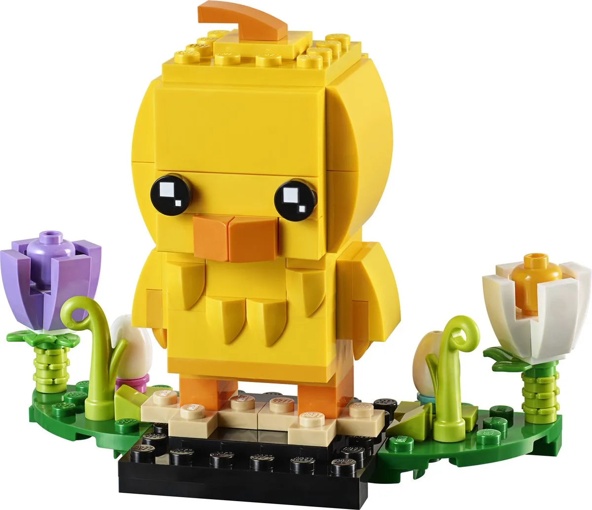 LEGO BrickHeadz Paaskuiken 40350 - 120 Stukken - Geel