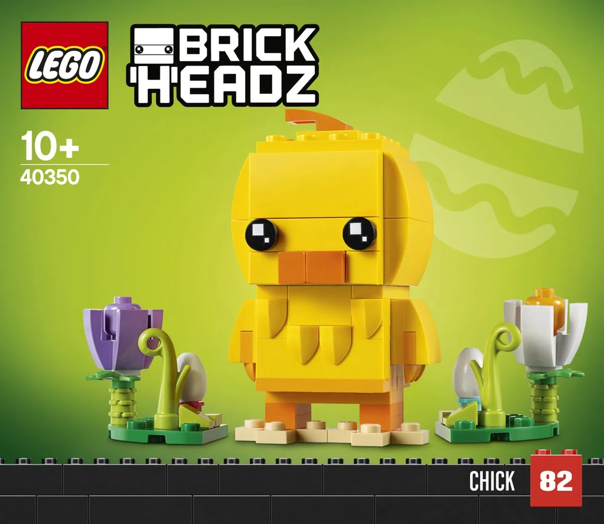 LEGO BrickHeadz Paaskuiken 40350 - 120 Stukken - Geel - afbeelding 6 van 6