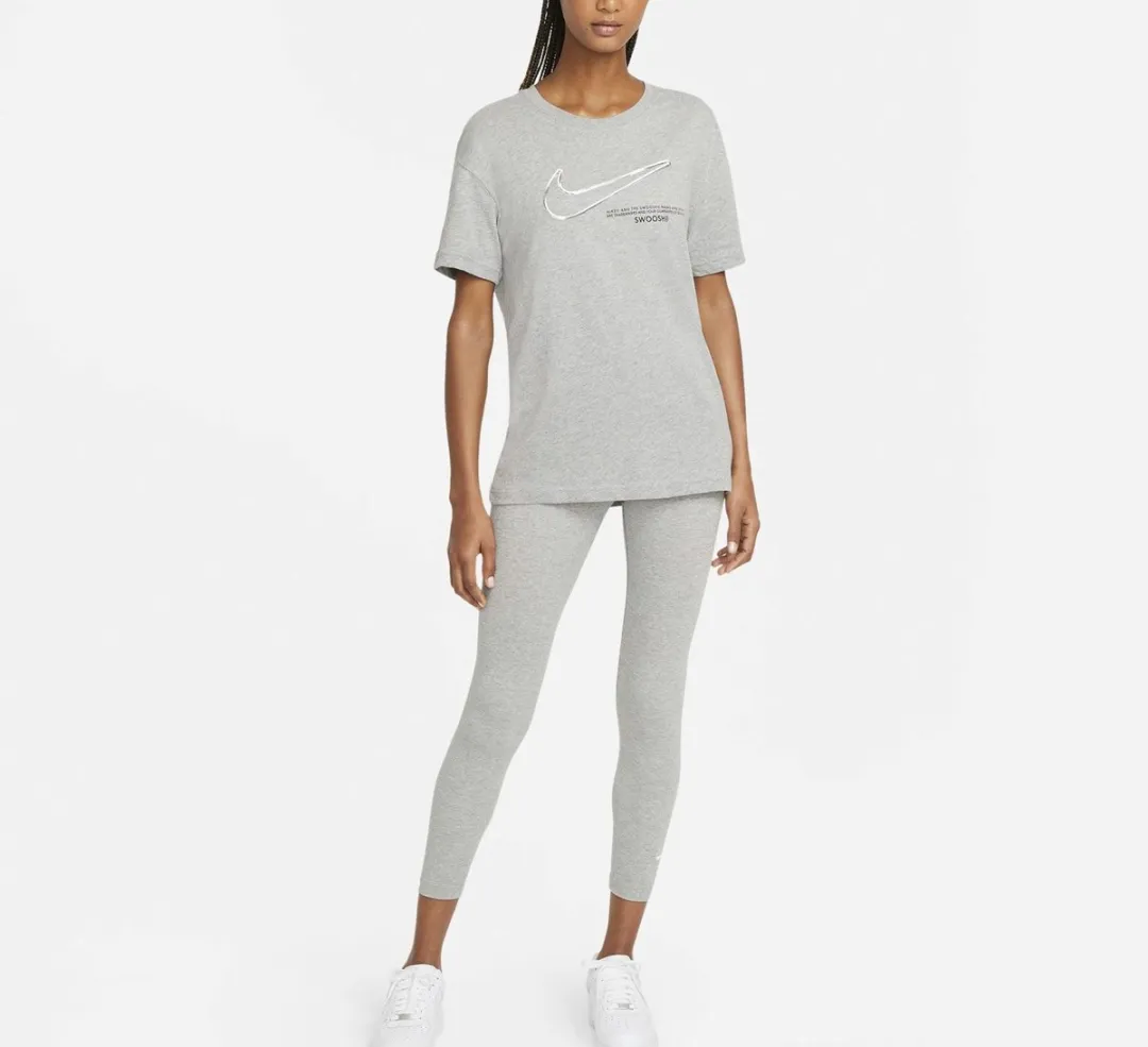 Nike Sportswear Club Essential Legging Dames XXL - Grijs