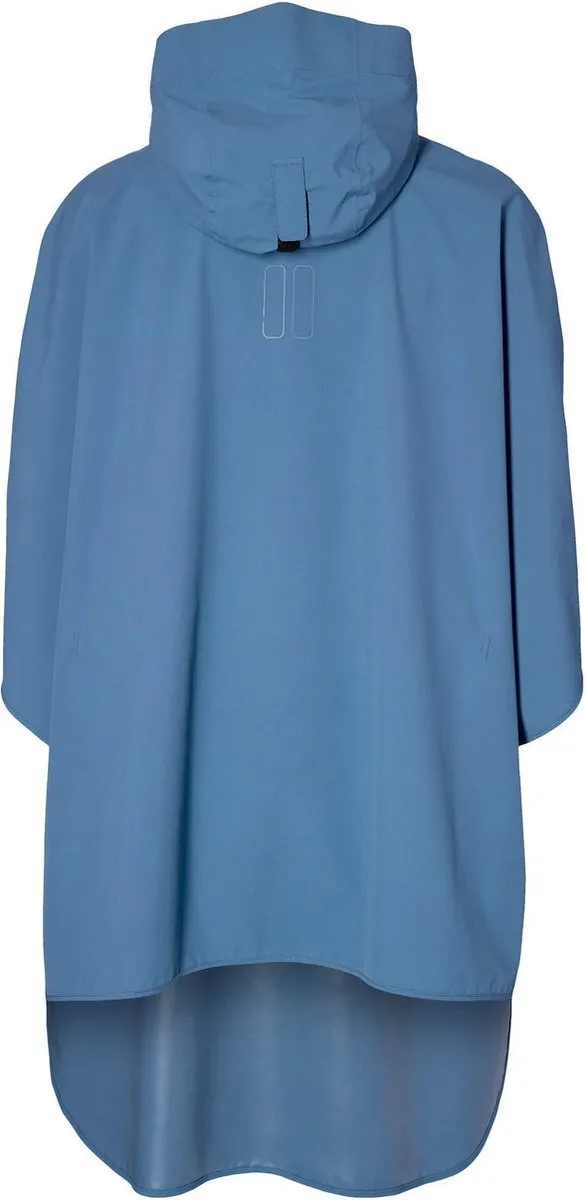 Basil Hoga Regenponcho Unisex - Blauw