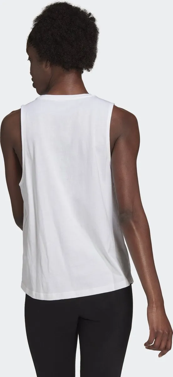 adidas Sportswear Essentials Big Logo Tanktop H10199 - Wit M