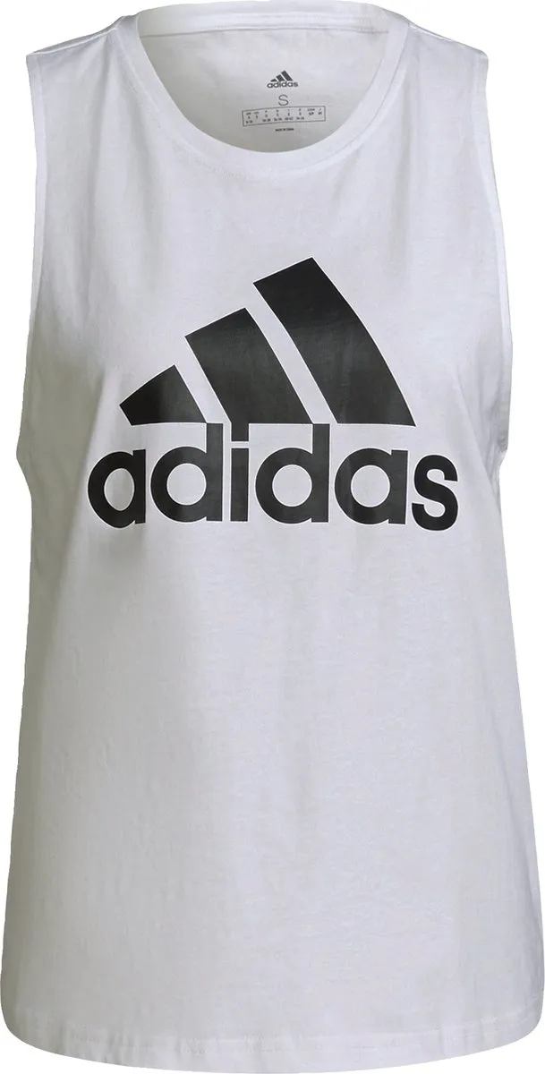 adidas Sportswear Essentials Big Logo Tanktop H10199 - Wit M