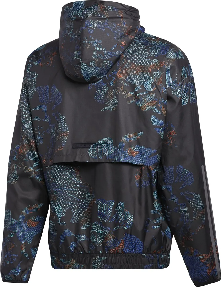 adidas Harden NXT Jacket - S - Zwart/Blauw/Rood