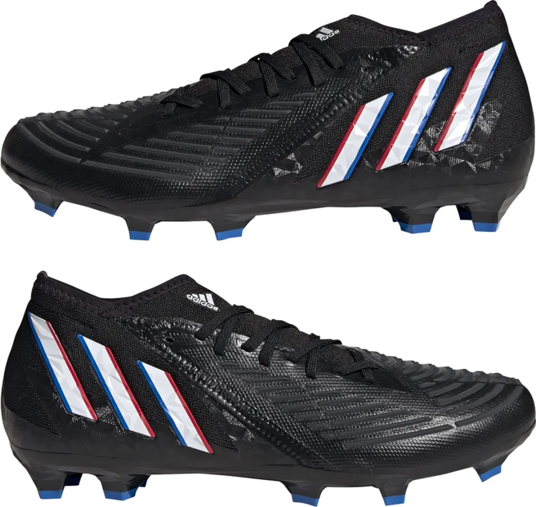 adidas Predator Edge.2 FG Voetbalschoen - 40 2/3 - Zwart