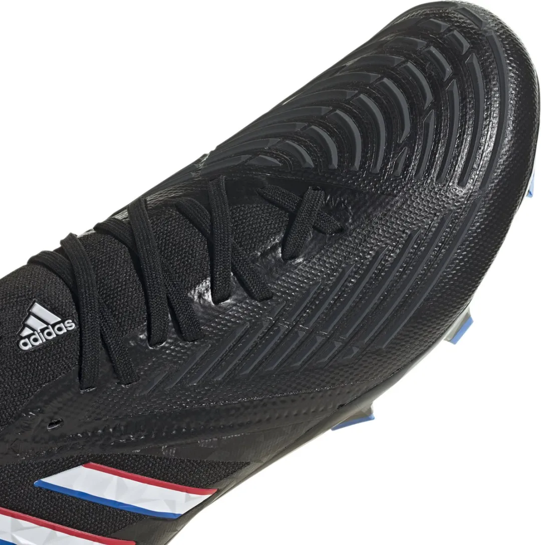 adidas Predator Edge.2 FG Voetbalschoen - 40 2/3 - Zwart