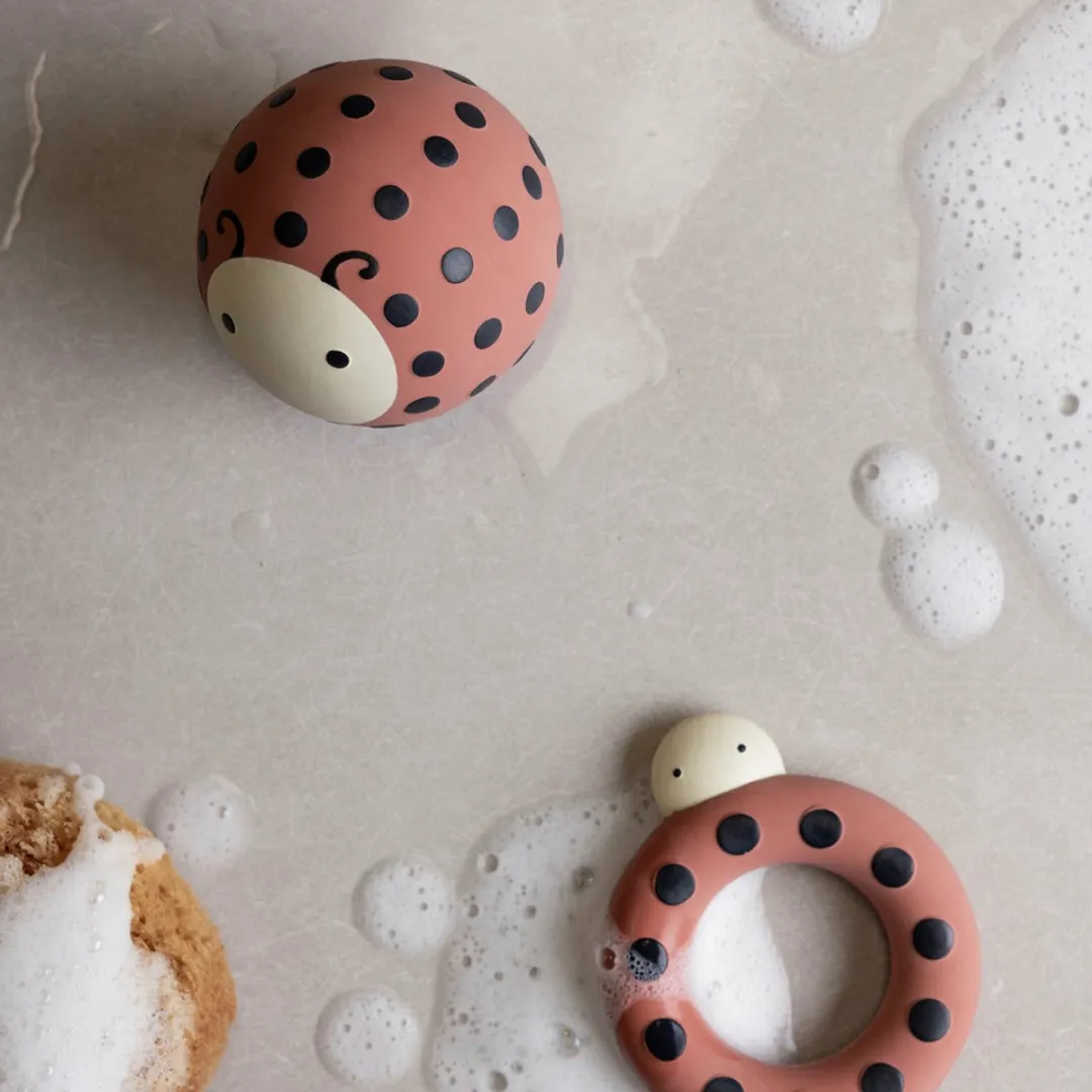 Sebra Ladybird Badbal - Rood