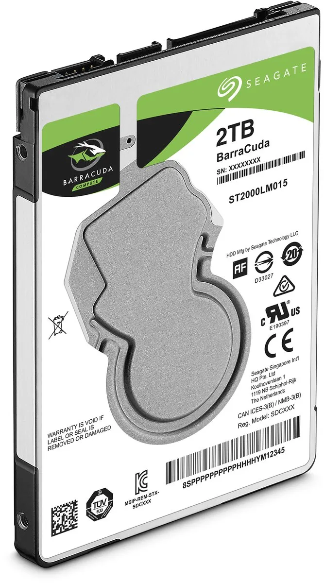 Seagate BarraCuda ST2000LM015 Interne HDD 2TB