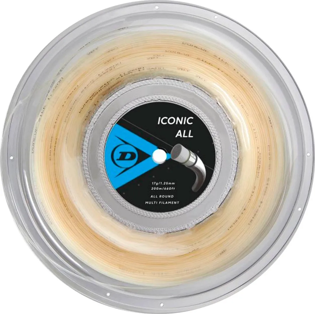 Dunlop Iconic All Tennissnaar 1.30 Naturel