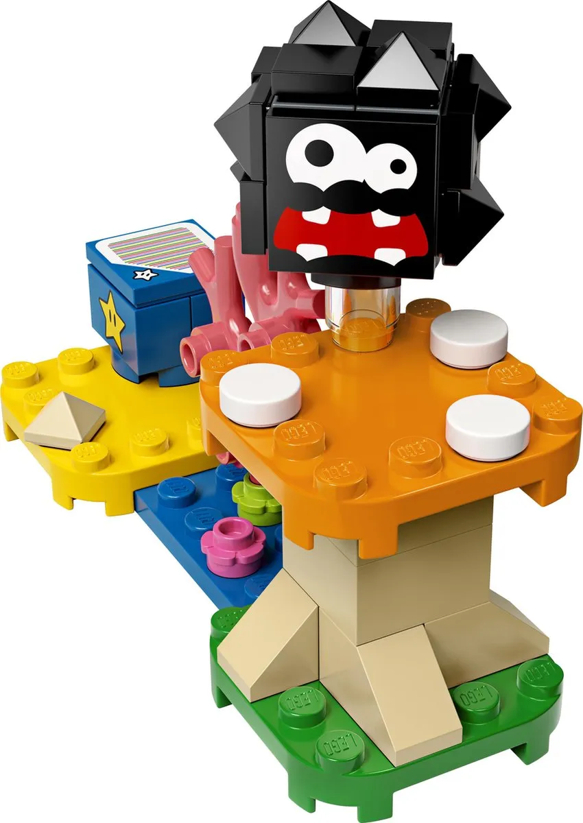 LEGO Super Mario 30389 Fuzzy en Paddenstoelplatform - 39 Stukken