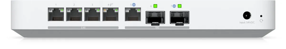 Ubiquiti Gateway Fiber - 10G - Glasvezel - 2.5 GbE Switch