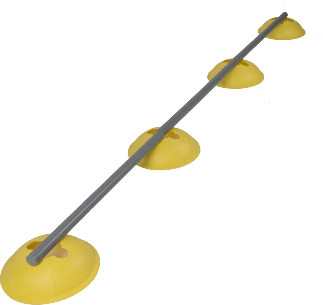 Dunlop Fitness-set Horden 16-delig - Grijs/Geel/Zwart