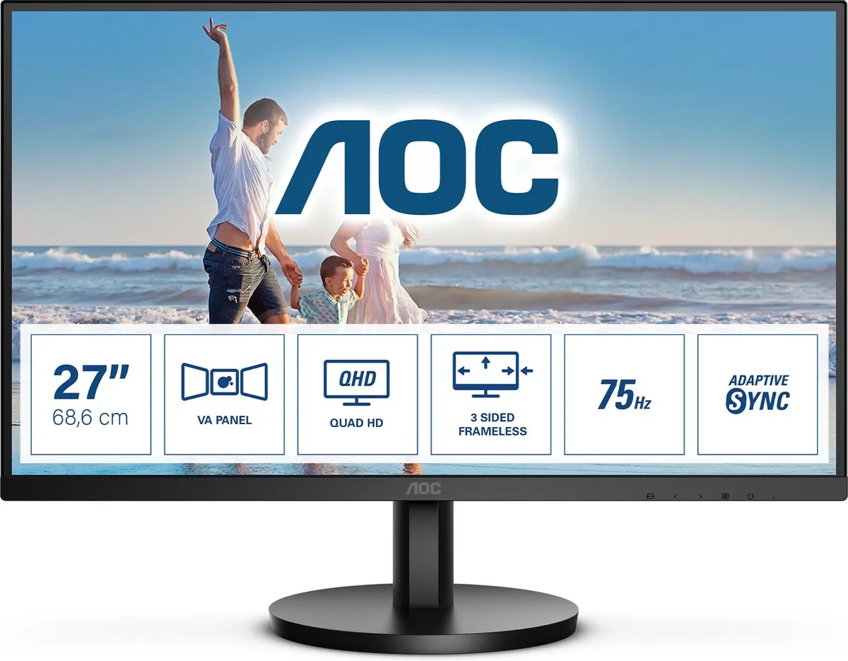 AOC Q27B3MA QHD Monitor 27 Inch