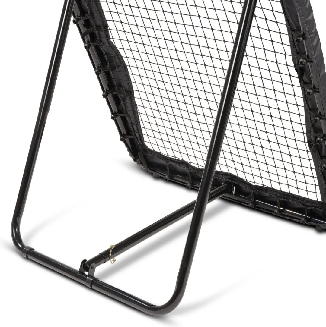 EXIT Kickback Multisport Rebounder 124x124cm - Tchoukbal/Voetbal - Zwart