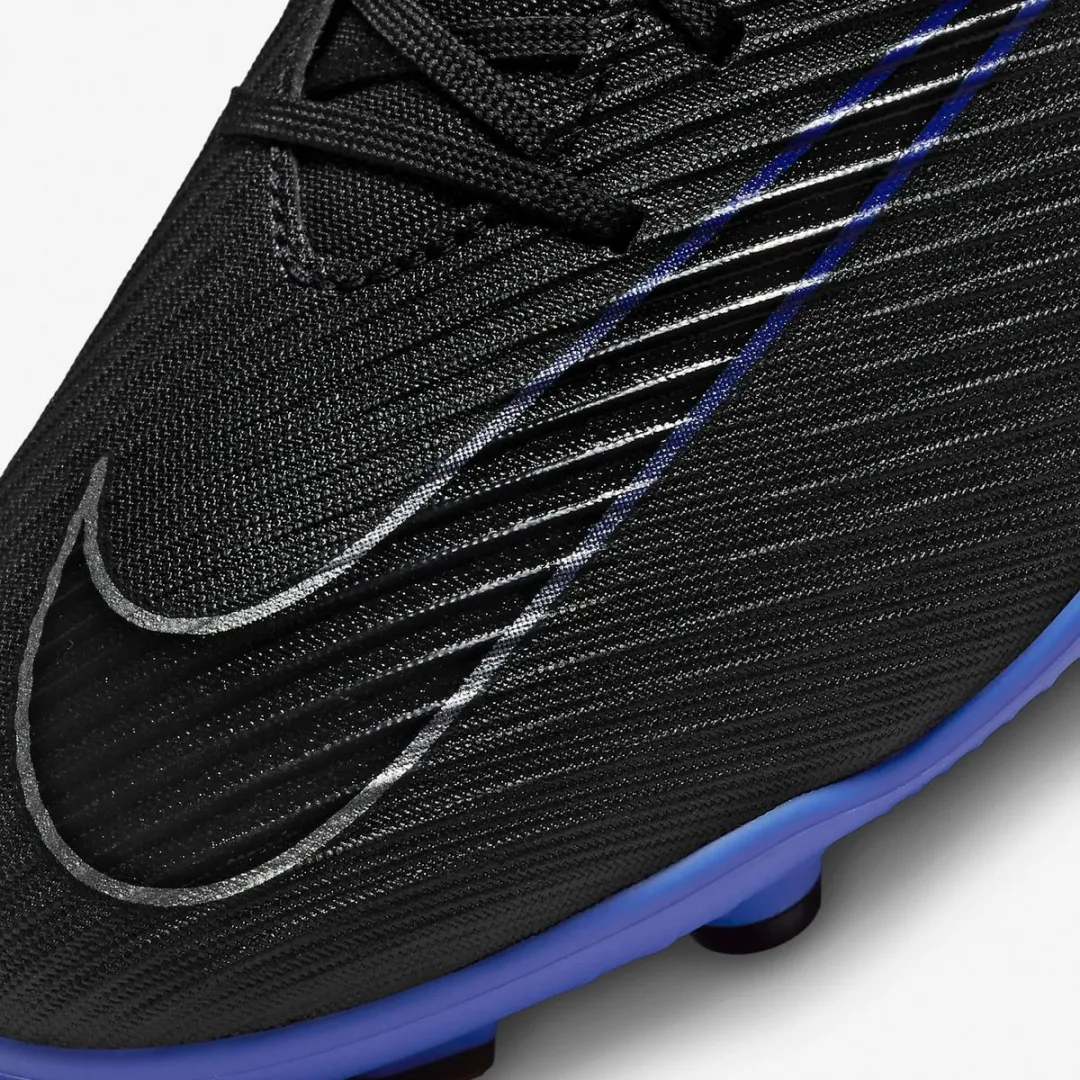 Nike Mercurial Vapor 15 FG/DJ5963-040 Voetbalschoenen - 42.5 - Zwart/Blauw