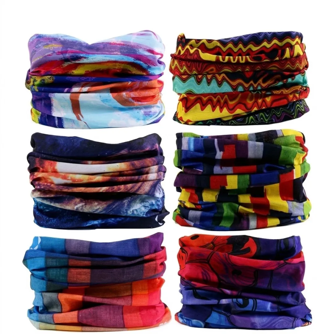 NuveX Multicolor Nekwarmer Set 6 Stuks