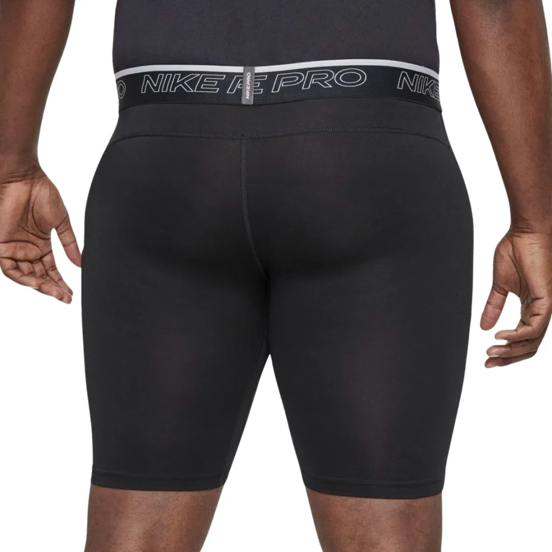 Nike Dri-FIT Short Long Heren - Maat S - Zwart