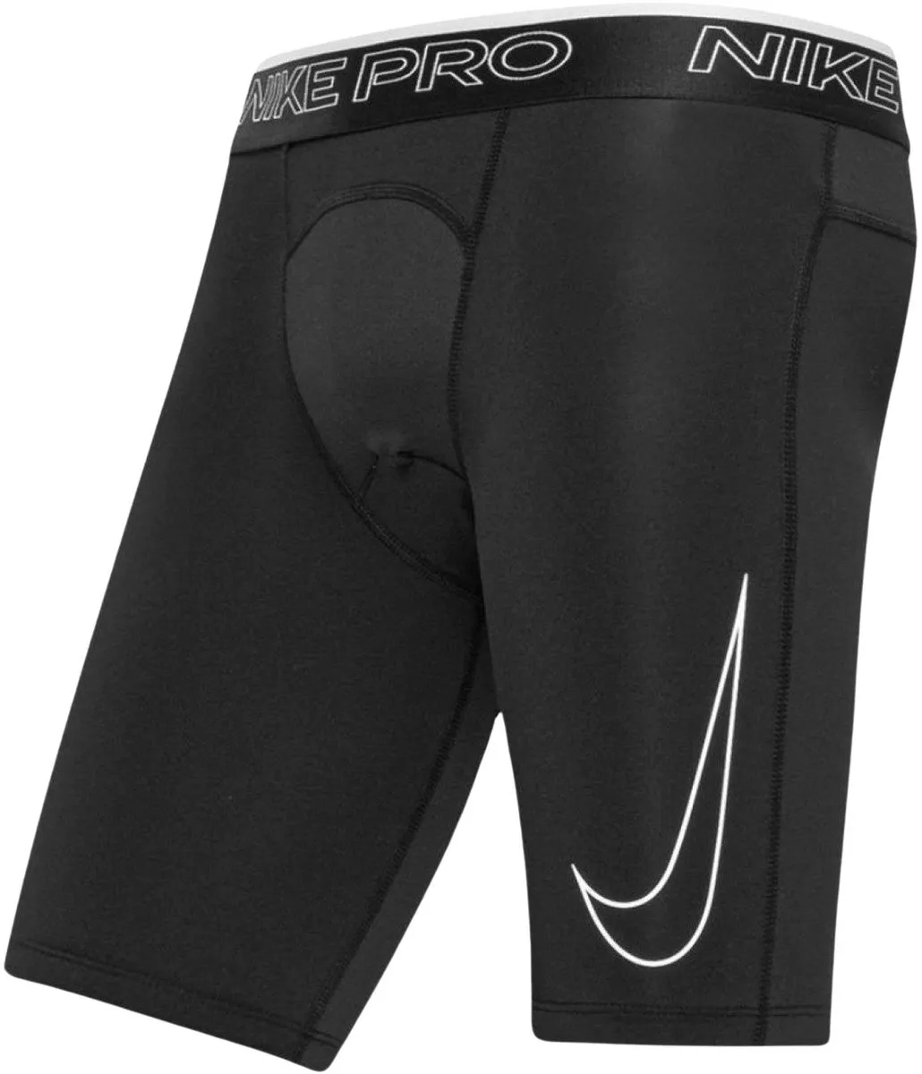 Nike Dri-FIT Short Long Heren - Maat S - Zwart