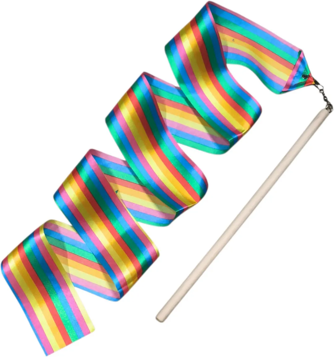 Jobber Toys Danslint Turnlint Hout 150cm Regenboog