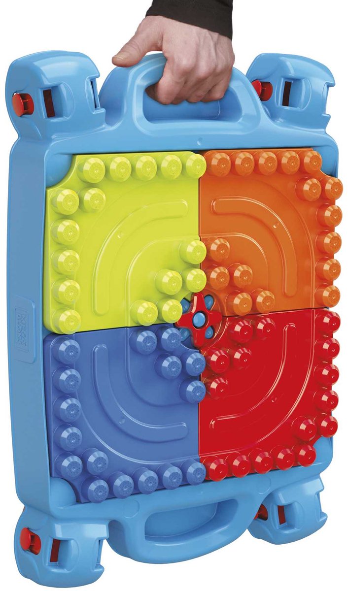 Mega Bloks First Builders Speel- en Leertafel - Constructiespeelgoed voor 1-5 jaar