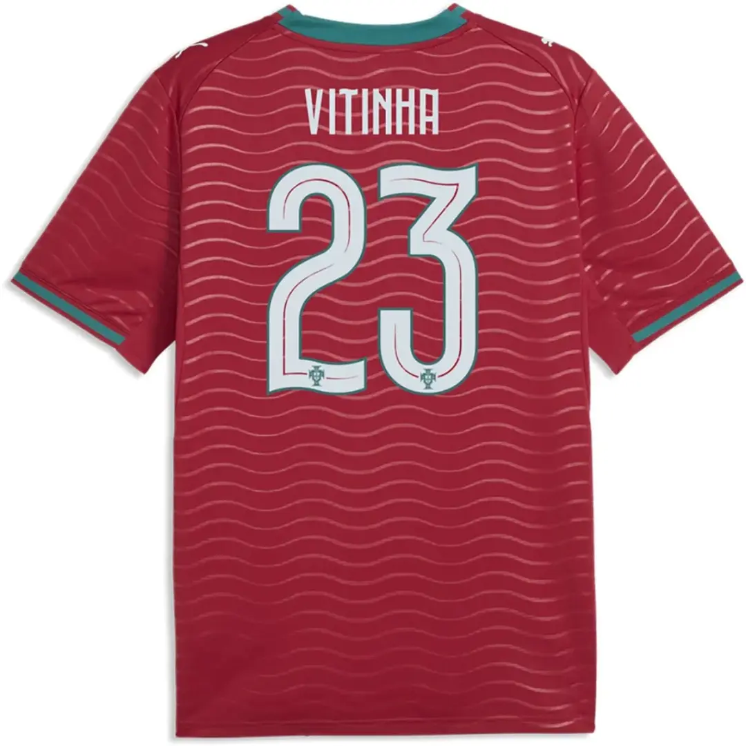 PUMA Portugal 25/26 Replica Thuis T-shirt - S - Rood - afbeelding 6 van 6