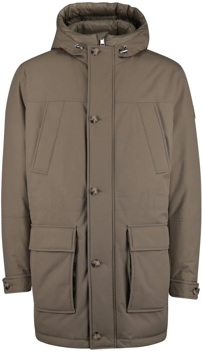 Hugo Boss Parke Winterjas - Bruin