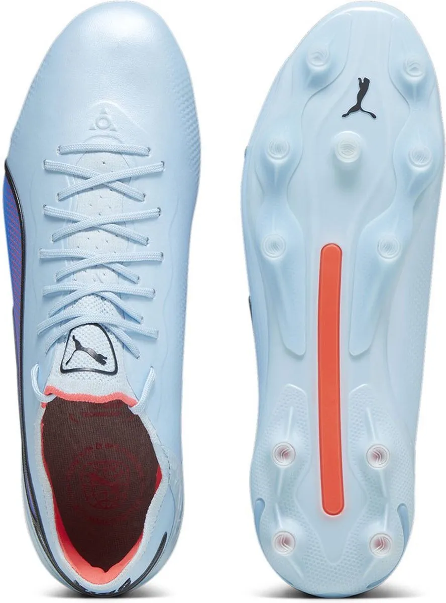 PUMA King Ultimate FG/AG Voetbalschoenen - Blauw - Maat 40