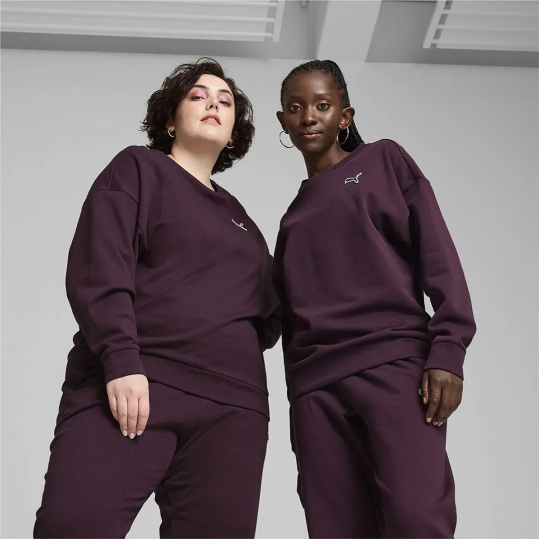 PUMA Better Essentials Sweater Dames XS - Paars