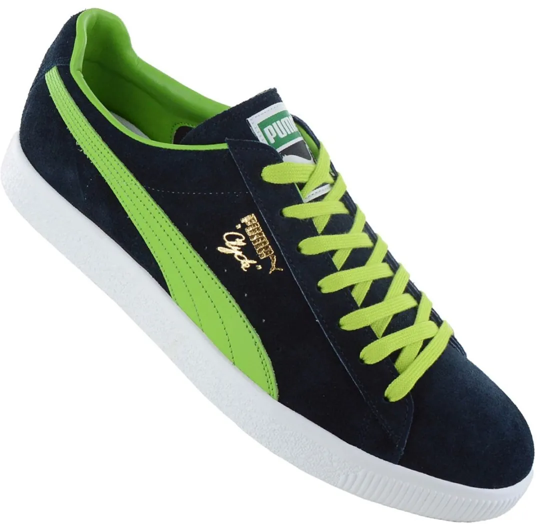 PUMA Clyde Clydezilla MIJ Heren Sneakers 390085-02 - EU 43 - Navy
