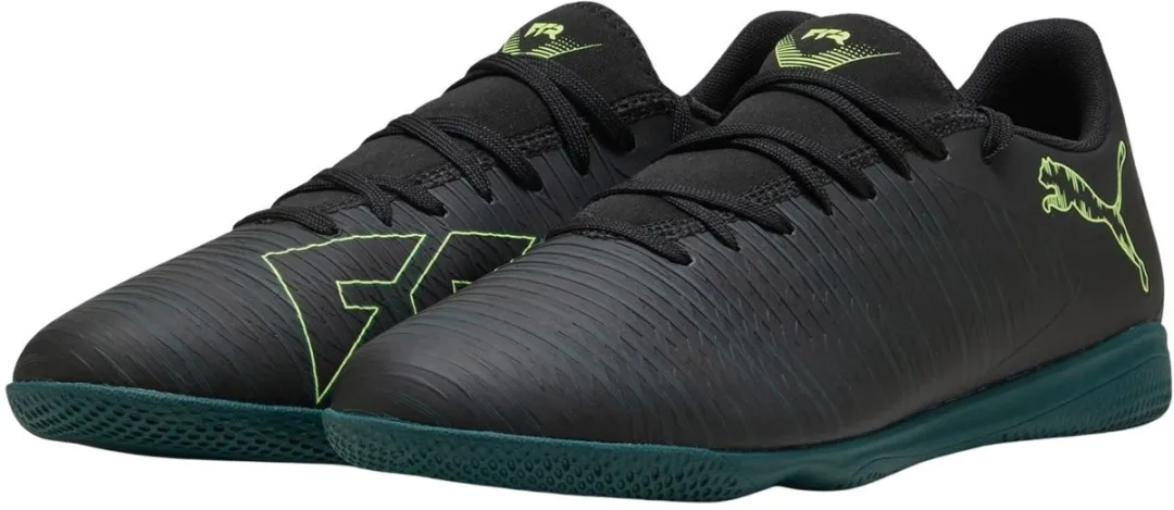 PUMA Future 8 Play IT Zaalvoetbalschoenen 46 - Oranje/Zwart