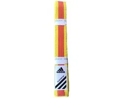 adidas Judoband Club 2-kleurig Geel/Oranje - Maat 240