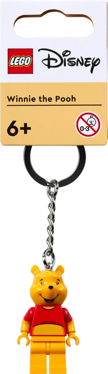 LEGO Disney Winnie de Poeh Sleutelhanger - Geel