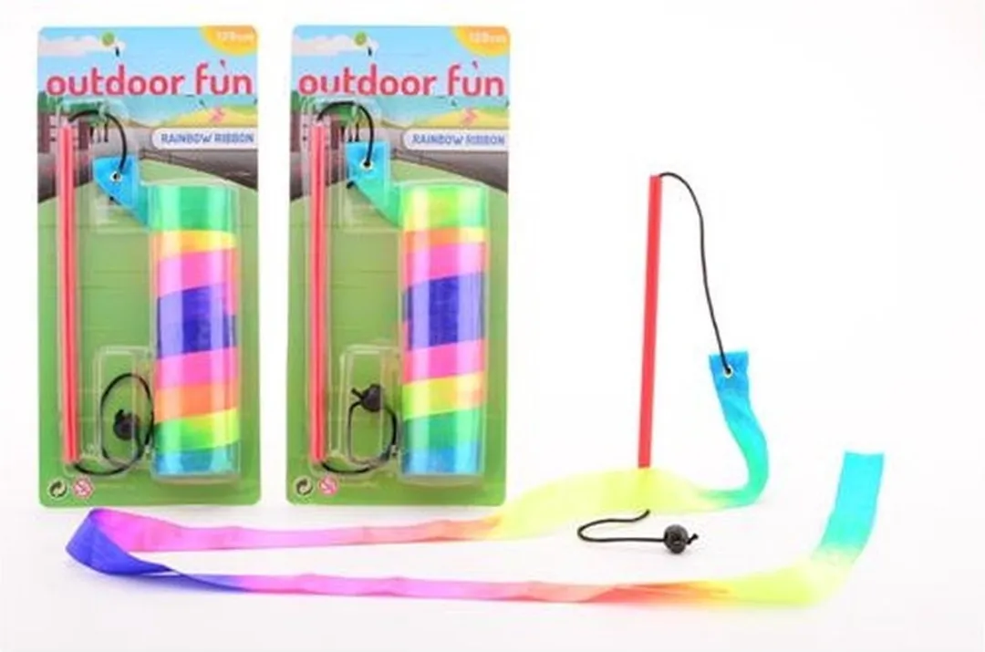 Johntoy Danslint Regenboog 120cm - Multicolor - afbeelding 6 van 6
